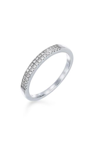Carriere Jewelry + Double Row Diamond Stack Ring