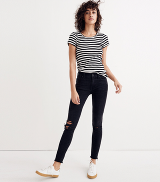 Madewell + High-Rise Skinny Jeans