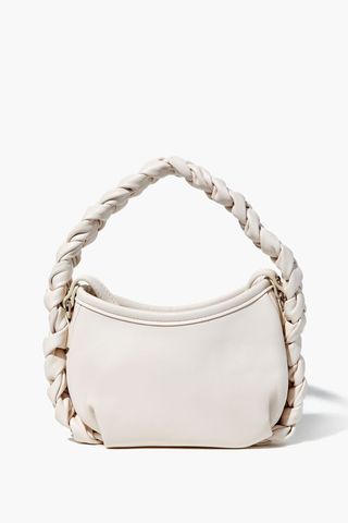 Forever 21 + Braided Faux Leather Crossbody Bag