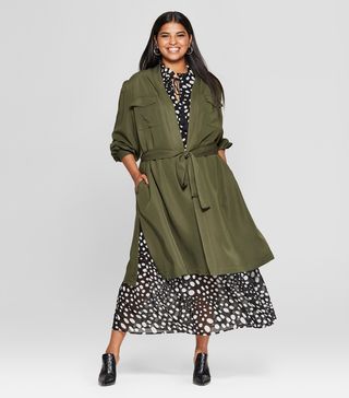 Who What Wear x Target + Wrap Trench Coat