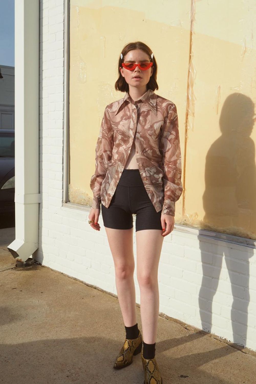 wearing shorts over cycling shorts