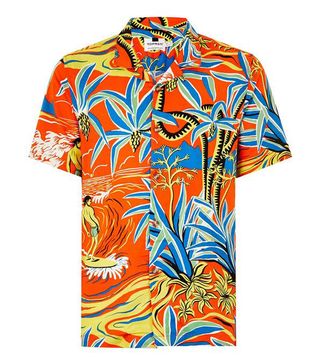 Topman + Red Surf Hawaiian Short-Sleeved Shirt