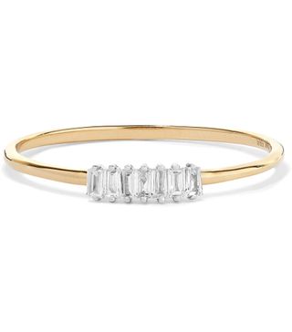 Stone and Strand + 14-Karat Gold Diamond Ring