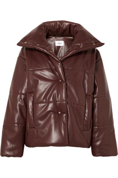 Nanushka + Hide Quilted Vegan Faux Leather Jacket