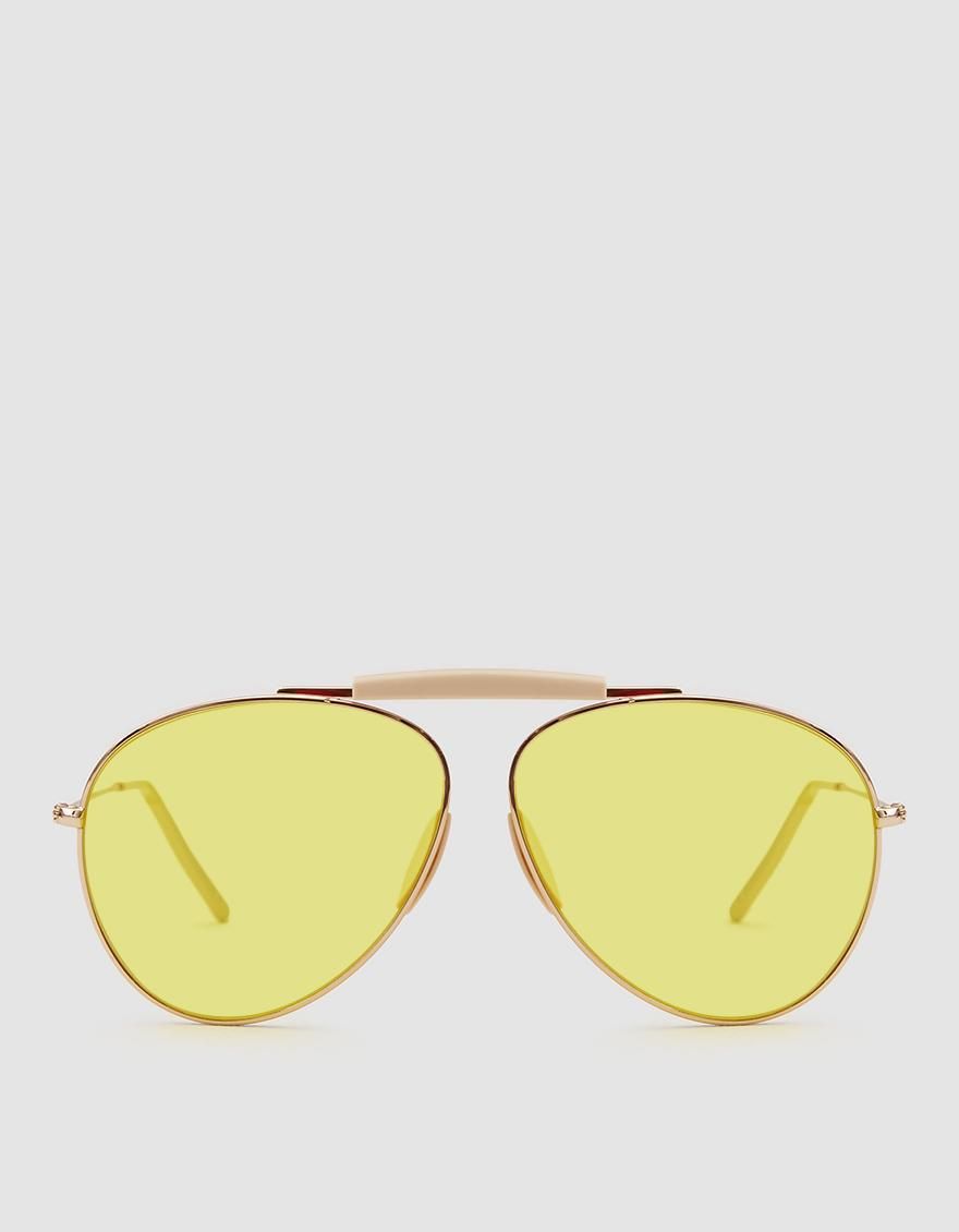 YellowLens Sunglasses Are Trending—See the Look Here Who What Wear