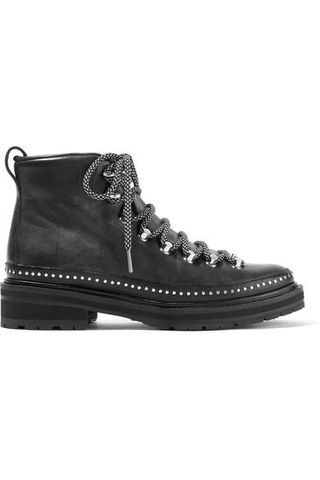 Rag & Bone + Compass Ii Studded Leather Ankle Boots