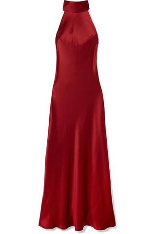 Galvan London + Sienna Silk-Satin Gown