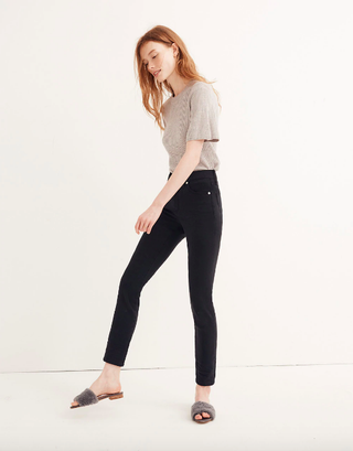 Madewell + High-Rise Skinny Jeans in Lunar Wash