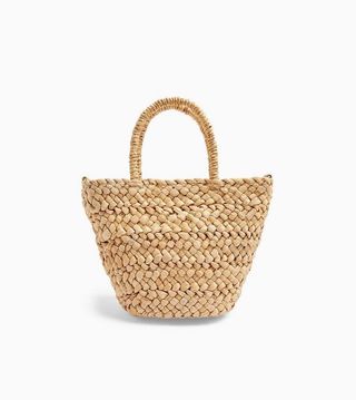 Topshop + Rhodes Mini Straw Weave Tote Bag