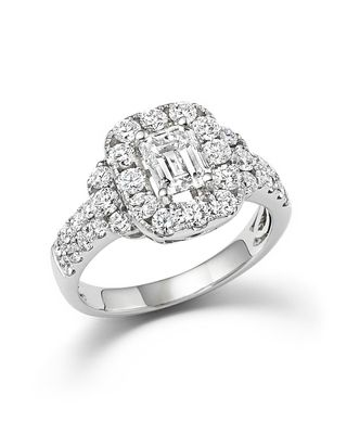 Bloomingdale's + Emerald Cut Diamond Engagement Ring