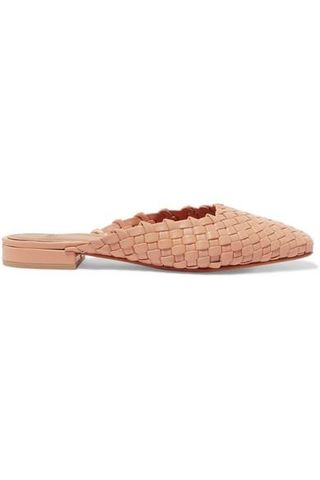 LOQ + Galia Woven Leather Slippers