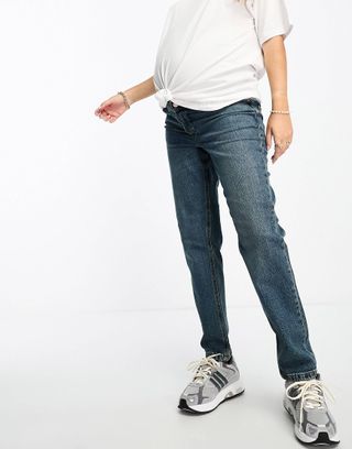 ASOS Design + Maternity Slim Mom Jeans