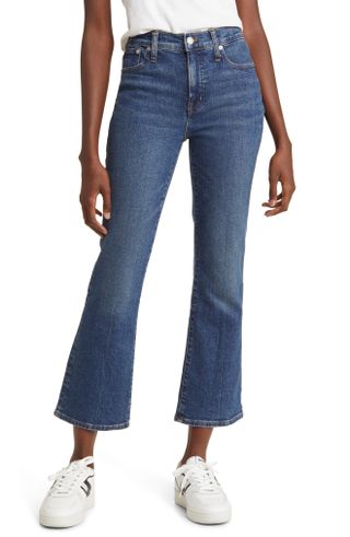 Madewell + Kick Out Mid Rise Crop Jeans