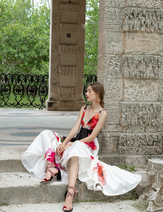 Silvia Tcherassi + Floral Hellenium Dress
