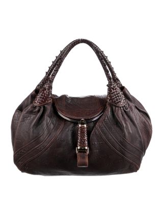 Fendi + Vintage Leather Spy Bag