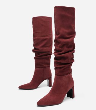 Uterque + Slouch Boots