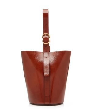 Trademark + Leather Bucket Bag