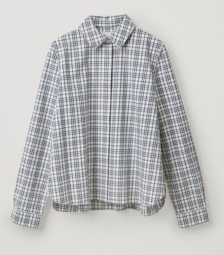 COS + Checked Cropped Shirt