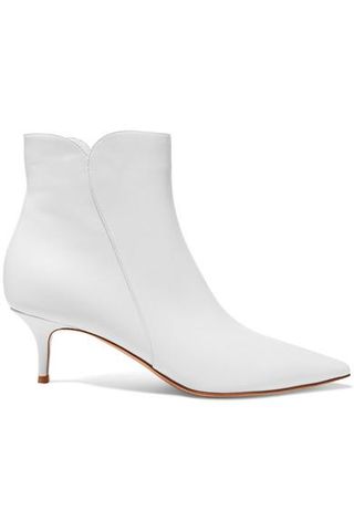 Gianvito Rossi + Levy 55 Leather Ankle Boots