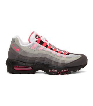 Nike + Grey & Pink Air Max 95 OG Sneakers