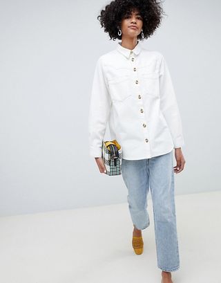 ASOS + Denim Oversize Shirt