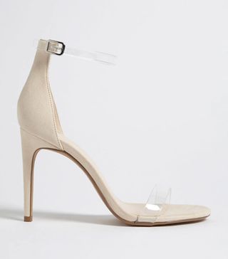Forever 21 + Clear Strap Stiletto Heels
