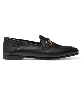 Gucci + Brixton Horsebit-Detailed Leather Collapsible-Heel Loafers