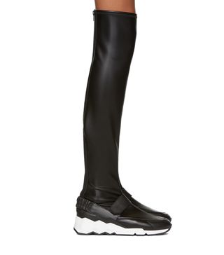 Pierre Hardy + Black Flash Comet Over-the-Knee Boots