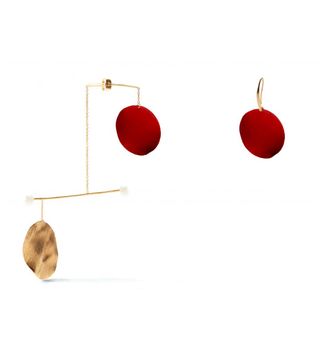 Anissa Kermiche + Mobile Rouge Earrings