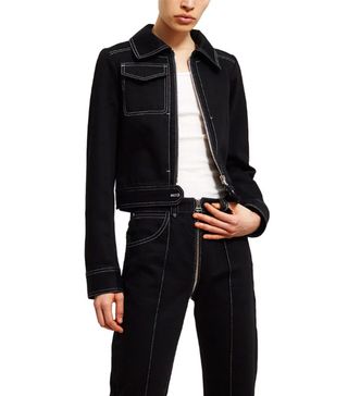 Lorod + Cropped Zip-Up Jacket