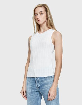 Which We Want + Cher Wide Ribbed Tank