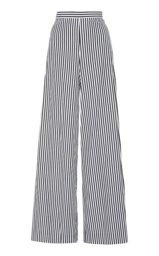 MDS Stripes + Cotton Palazzo Pants