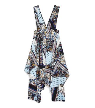 Topshop + Scarf Print Pini Dress