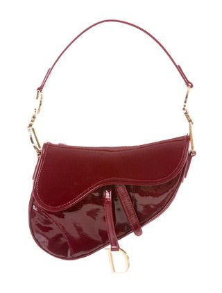 Christian Dior + Diorissimo Saddle Bag