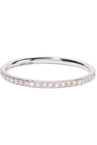 Ileana Makri + Thread 18-Karat White Gold Diamond Ring