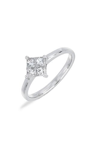 Bony Levy + Princess Diamond Ring