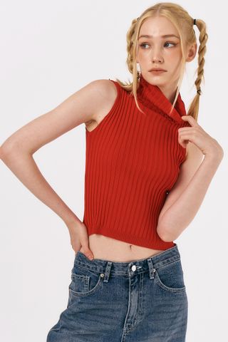 Storets + Lucy Ribbed Sleeveless Top