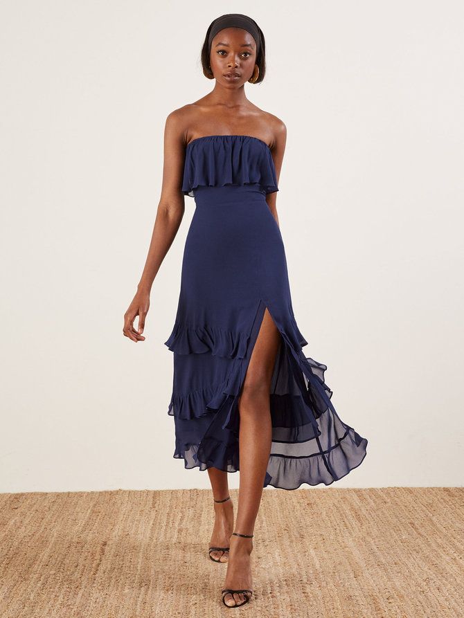 30 Pretty Navy Blue Bridesmaid Dresses | Who What Wear