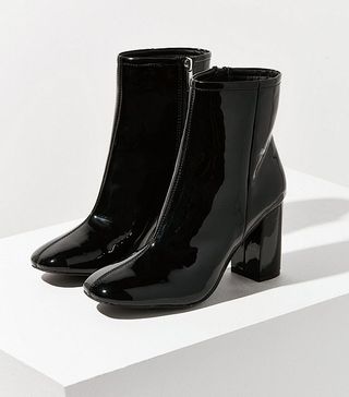 Urban Outfitters + Sloane Seamed Patent Ankle Boot