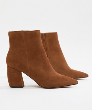 ASOS + Radius Suede Ankle Boots
