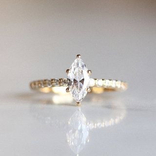 Evorden + Marquise Engagement Ring