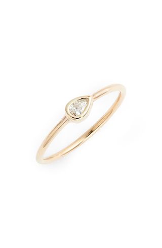 Zoë Chicco + Diamond Bezel Ring