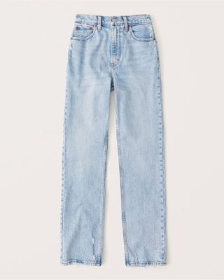 Abercrombie & Fitch + Curve Ultra High Rise 90s Straight Jean