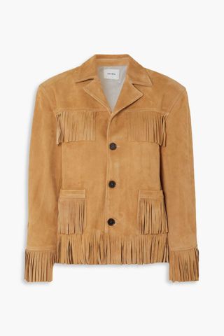 HALFBOY + Fringed Suede Jacket