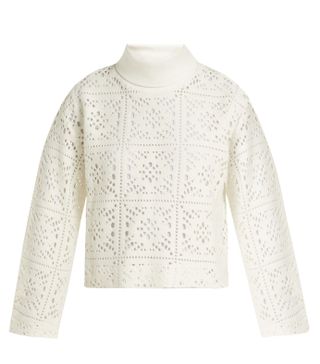 See by Chloé + Cut-Out Knit Sweater