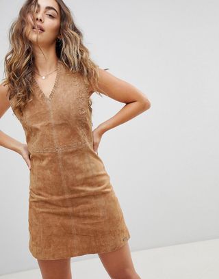 Pepe Jeans + New Clare Real Suede Dress