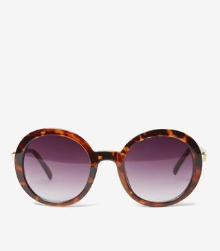 Dorothy Perkins + Tort Round Sunglasses
