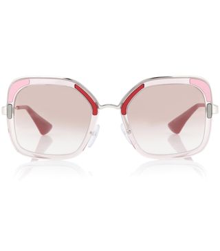 Prada + Cinéma Square Sunglasses