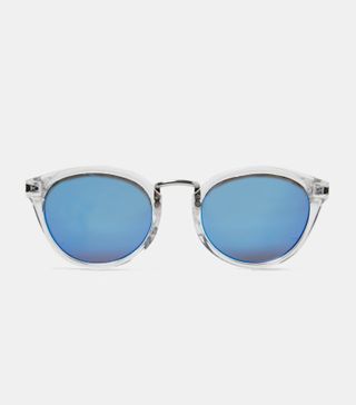 Zara + Plastic Transparent Glasses