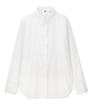 Uniqlo + Soft Cotton Long Sleeve Shirt